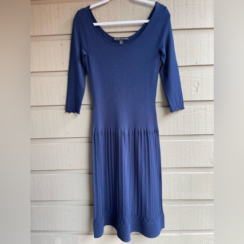 Ralph Lauren sweater knitted dress